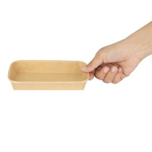 Reciklabilne posode za suši 160 x 115 mm - Paket 300 - Fiesta Green