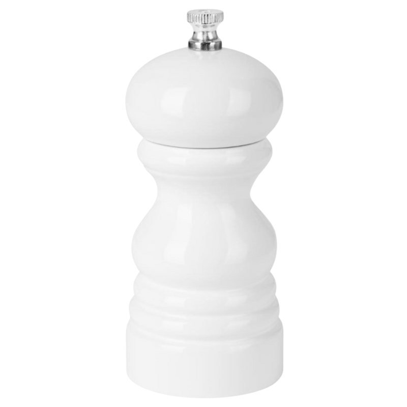 Mlin za sol ali poper iz belega lesa - 125 mm Mlin za sol ali poper iz belega lesa - 125 mm