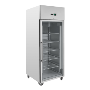 Pozitivna steklena hladilna omara - 650 L - Dynasteel
