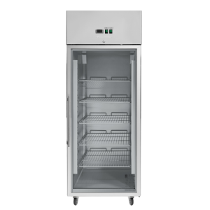 Pozitivna steklena hladilna omara - 650 L - Dynasteel