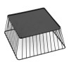 Kovinska kvadratna košara 230 x 230 mm - Olympia