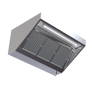 Hotte Snack 700 LED Brez Motorja dolžina 1800 Dynasteel