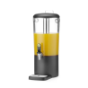 UNIQ 8 L Fruit Juice Fountain - Black - HENDI