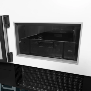 Premium storitvena vitrina s delovno površino - 325 L