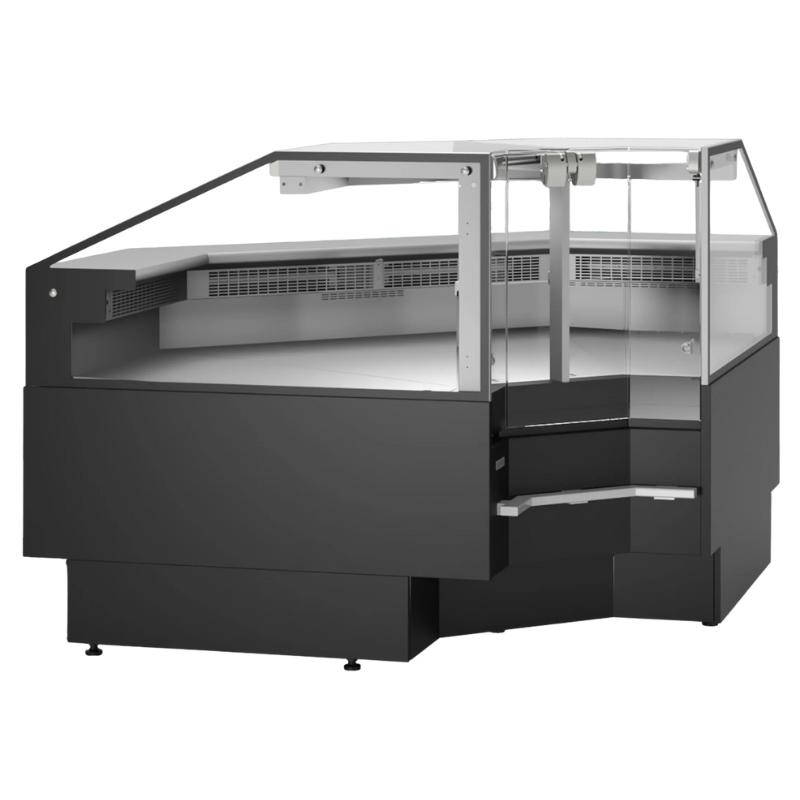 Hladilni pult z vogalnim modulom 90° - 345 L