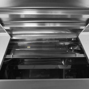 Hlajena vitrinska omara z ventilacijo za gostince - 311 L