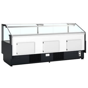 Vitrine Réfrigérée de Supermarché Noir - 627 L - TEFCOLD