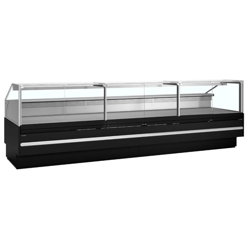 Refrigerated Supermarket Black - 947 L - TEFCOLD