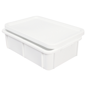 Rectangular Bin 25 L White