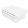 Pravokotni zaboj 25 L bel