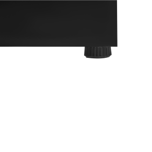 Refrigerated Cabinet 400 Liters - Positive Black - Dynasteel