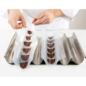 Plaque Tiles Stainless Steel - 350 x 300 mm - Matfer