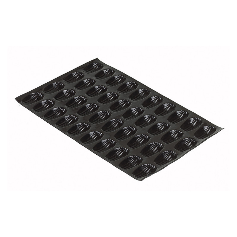 Moule à Madeleines - 40 Empreintes - 78 x 47 mm - Matfer