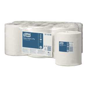 Osnovni papir za brisanje 2-slojni - Paket 6 za profesionalno kuhinjo