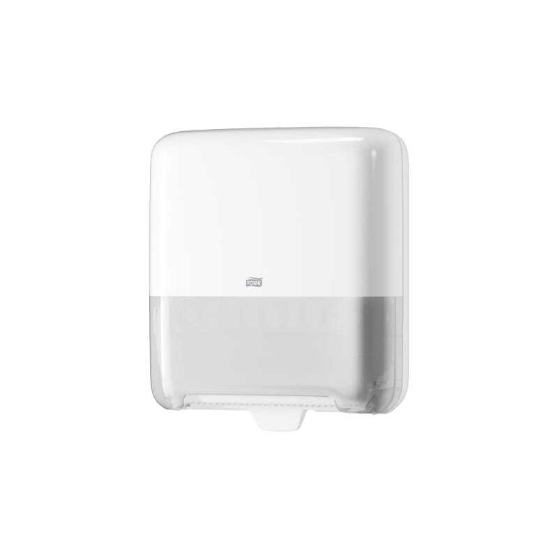 White Tork Matic® Elevation Roll Towel Dispenser: Professional Hygiene & Savings - Large Capacity White Tork Matic® Elevation Roll Towel Dispenser: Professional Hygiene & Savings - Large Capacity