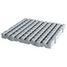 Caillebotis HACCP - 50 x 50 cm - Epaisseur 50 mm - Gris - Gilac