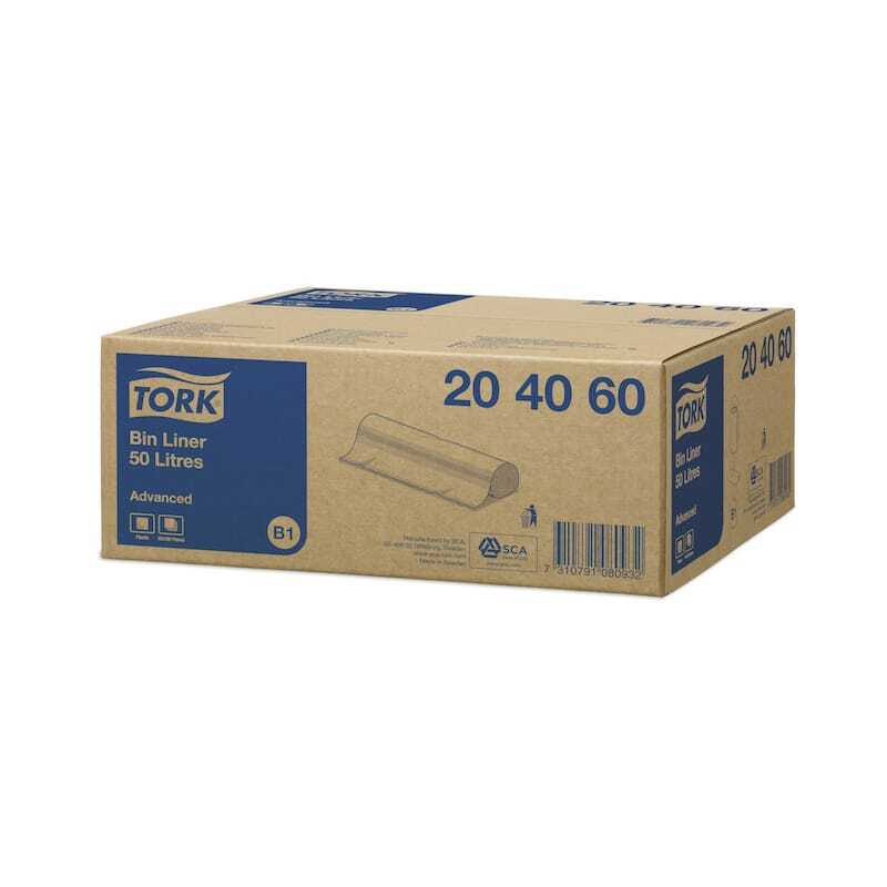 Sacs Poubelle 50L 10 Lots - Tork Qualité Optimale Sacs Poubelle 50L 10 Lots - Tork Qualité Optimale