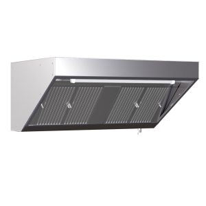 Snack Hood 700 Led Without Motor 1200 Dynasteel - Professional kitchen