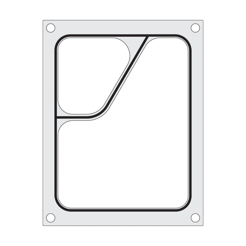 Colt Tesnilna Matrica za Ročni Tesnilnik - 2 Predelka - HENDI