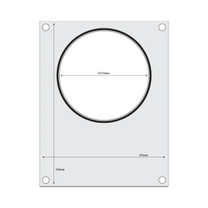 Matrica za tesnjenje za ročni tesnilnik - 1 okrogli predel - HENDI