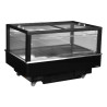 Refrigerator Freezer Black Glass Lid - 320 L - TEFCOLD