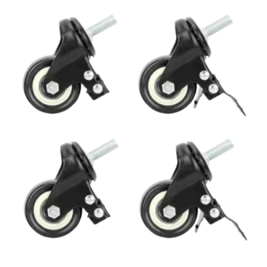 Kolesa za inox mize in pomivalne korita - Komplet 4 - Dynasteel