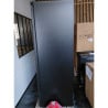 Pozitivna hladilna vitrina z 2 vrati črna - 1000L | CombiSteel