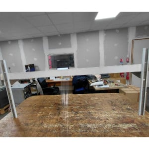 Etagère Murale en Inox - L 1500 x P 300 mm - Dynasteel