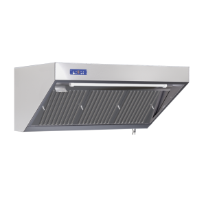 Hotte Snack Complète 900 - Dolžina 1600 - Motor, Led in Variator - Dynasteel