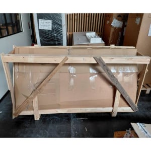 Hotte Snack Complète 900 - Dolžina 1600 - Motor, Led in Variator - Dynasteel