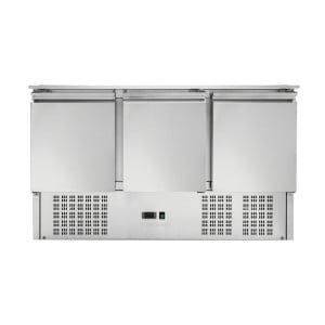 Saladette Compact 3 Vrata - S Pokrovom na Drsnikih - Dynasteel