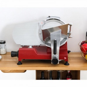 Professional Red Gravity Ham Slicer 250 mm - Dynasteel
