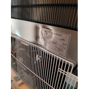 Positive Refrigerated Cabinet in Stainless Steel - 600 L - Polar