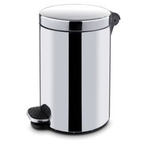 Poubelle à Pédale Ronde avec Bac Intérieur - 20 L - HENDI