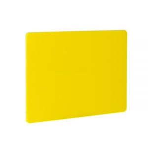 HACCP deska za rezanje 450 x 300 mm - Rumena - HENDI