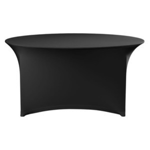 Cover for Round Table - Black - ø 1500 mm - HENDI