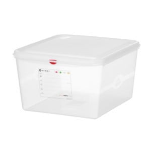 Bac GN 2/3 Transparent in PP - 19 L - HENDI