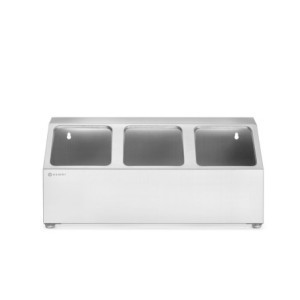 Support for Gastronorm Containers - 3 Compartments - HENDI