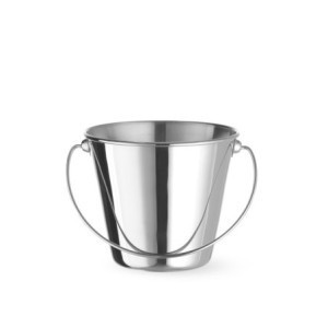 Stainless Steel Bucket with Handle - ø 130 mm - HENDI