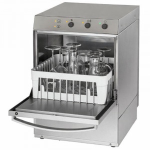 Profesionalni pomivalec kozarcev z dozirnikom sredstva za izpiranje in detergenta ter črpalko za odvajanje - 35 x 35 cm