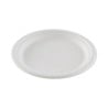 Okrogli krožnik - Rastlinska vlakna - 230 x 20,6 mm - Paket 50 - FourniResto