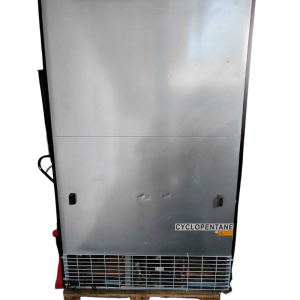 Pozitivna hladilna vitrina z 2 vrati črna - 1000L | CombiSteel