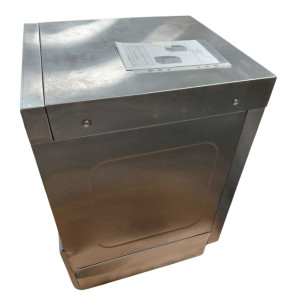 Profesionalni pomivalni stroj s dozirnikom sredstva za izpiranje in detergenta - 40 x 40 cm - Dynasteel