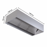 Napa Cubique 1100 LED Brez Motorja - Dynasteel Kakovost Inox AISI 304