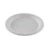 Okrogli krožniki iz bagase - 26,1 cm - Paket 50 - FourniResto