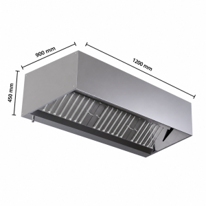 Nape kubična 900 LED brez motorja - Dynasteel KP 9/12L-LEDB-IMPEX