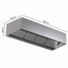 Napa Cubique Led 2000mm Brez Motorja Dynasteel - Profesionalna Premium