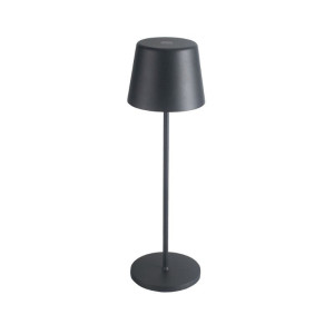 Črna LED namizna svetilka - H 36 cm obnovljena
