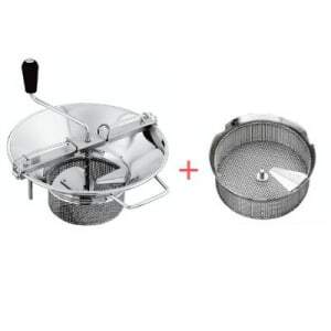 Pack Moulin à Légumes N°5 Inox - Grille Ø 3 mm Tellier