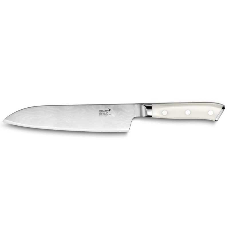 Komplet nožev Santoku Damas 67 - 18 cm profesionalne znamke Déglon Komplet nožev Santoku Damas 67 - 18 cm profesionalne znamke Déglon
